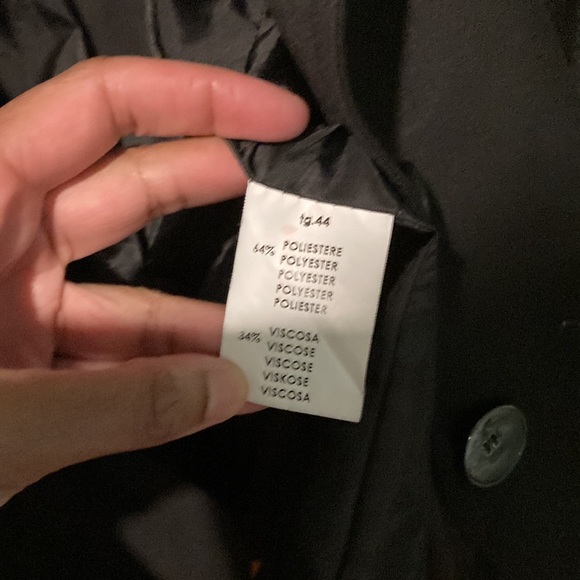 Maeva Black Italian blazer Size M - Picture 5 of 6